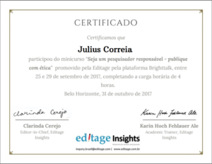 Editage Insights Certificado